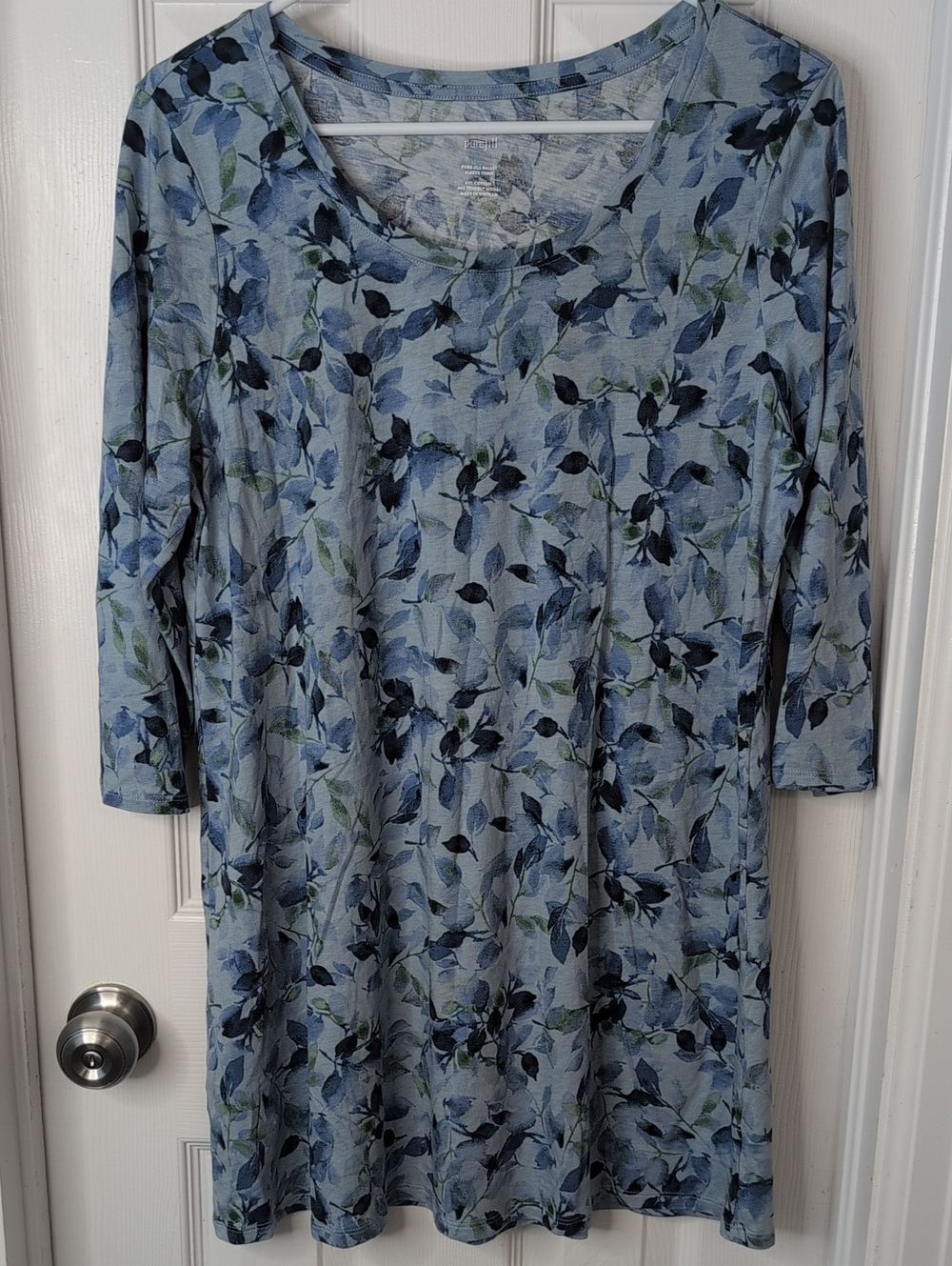 J. Jill Pure Jill Ballet Sleeve Tunic Size L